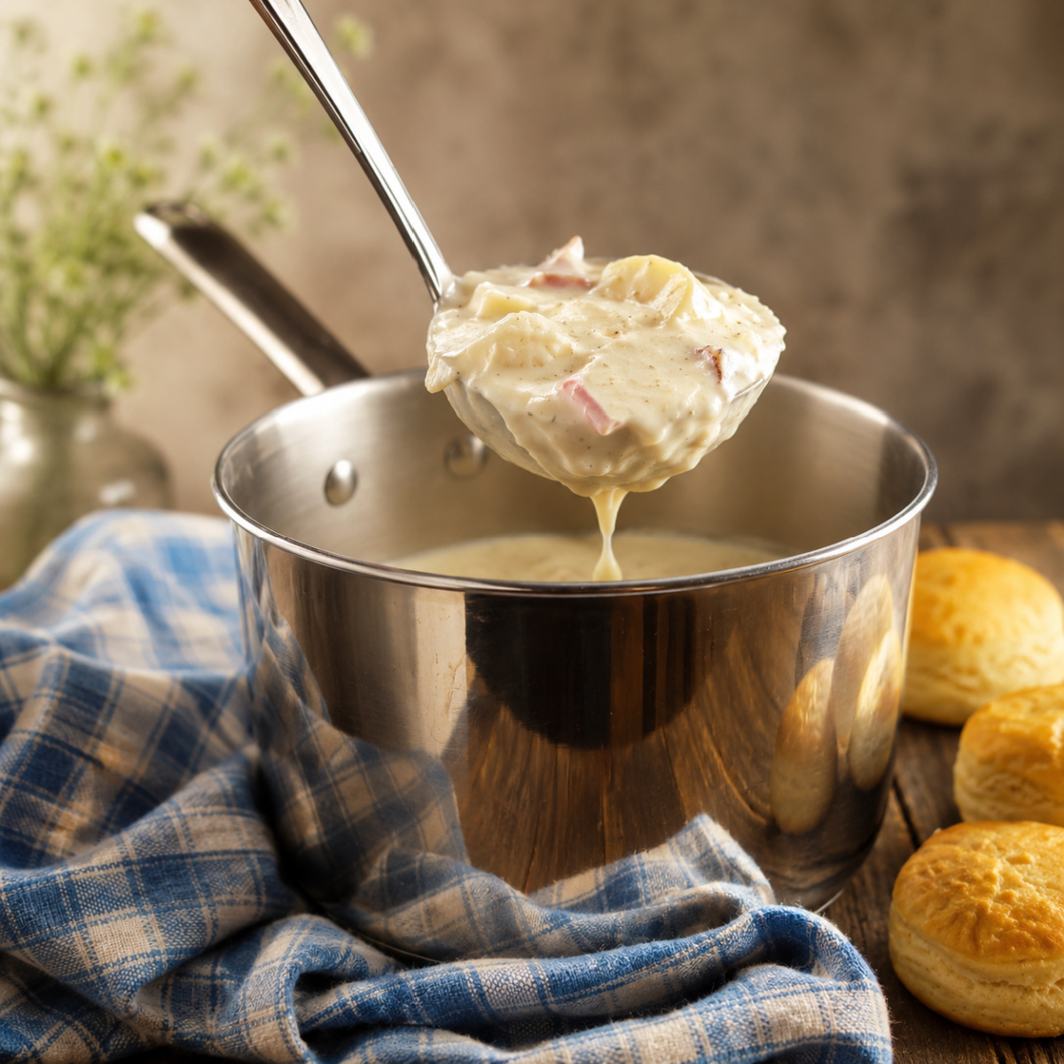 Creamed Chipped Beef & Artichokes
