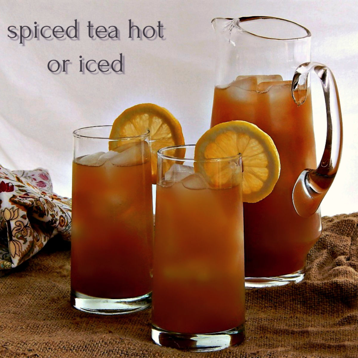 Fall Spiced Tea Two Ways