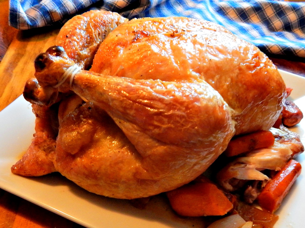 Sunday Roast Chicken, Lemon Variation for Easter
