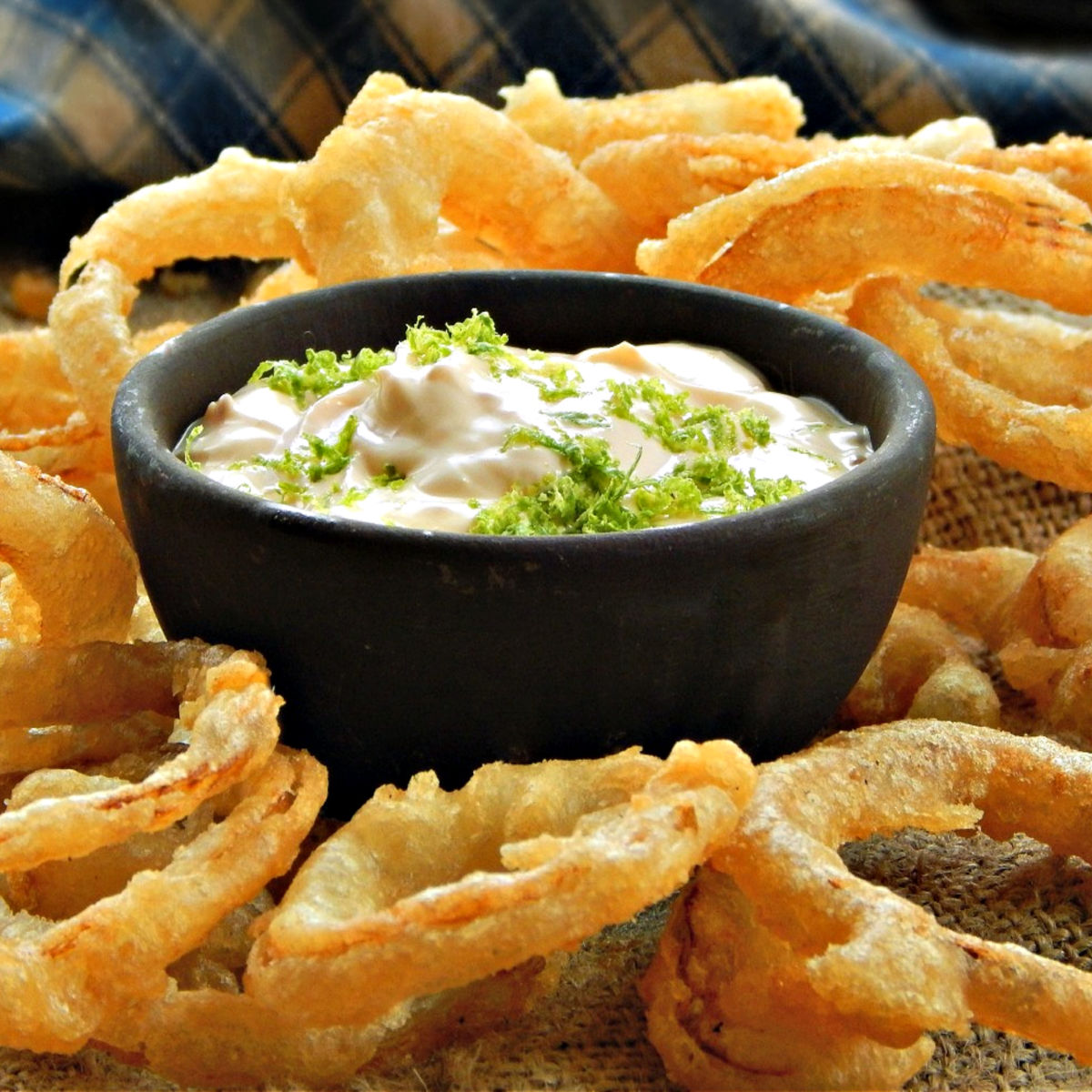 Crispy Beer Battered Vidalia Onion Rings