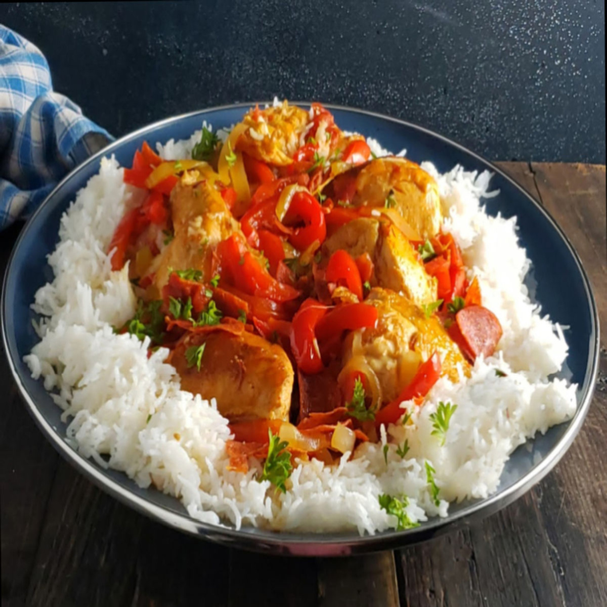 Poulet Basquaise - Basque Chicken