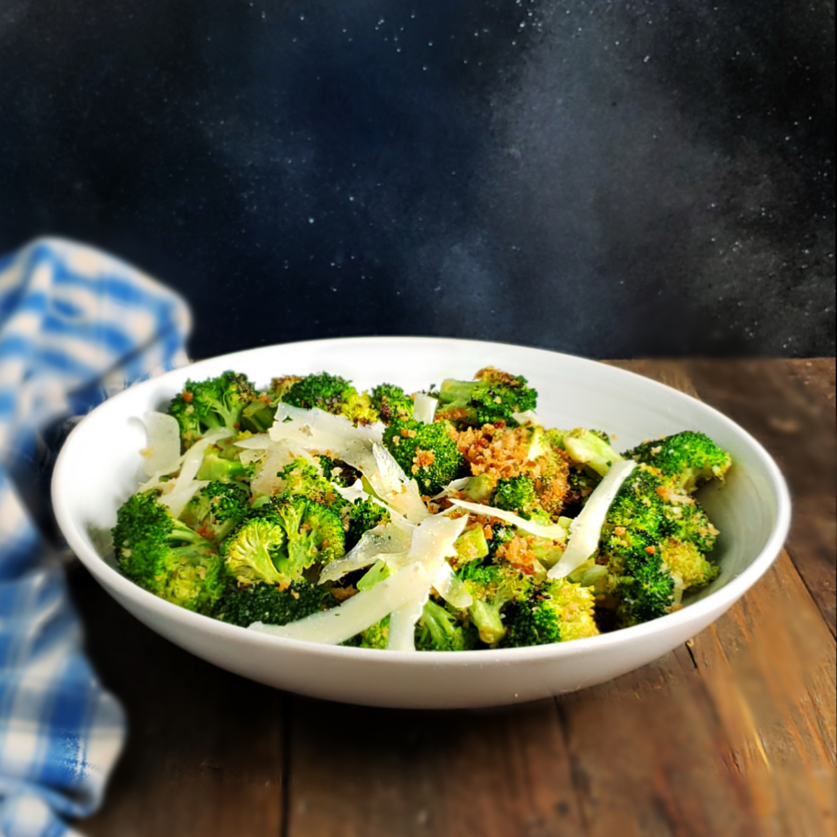 Almost Alton's Oven Roasted Broccoli