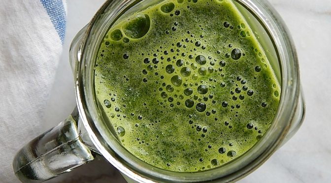 My Big Fat Green Smoothies made from wasted vegetable parts