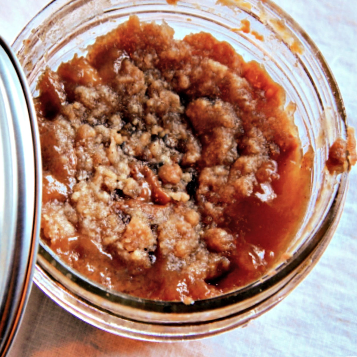 Individual Dulce de Leche Apple Crisps