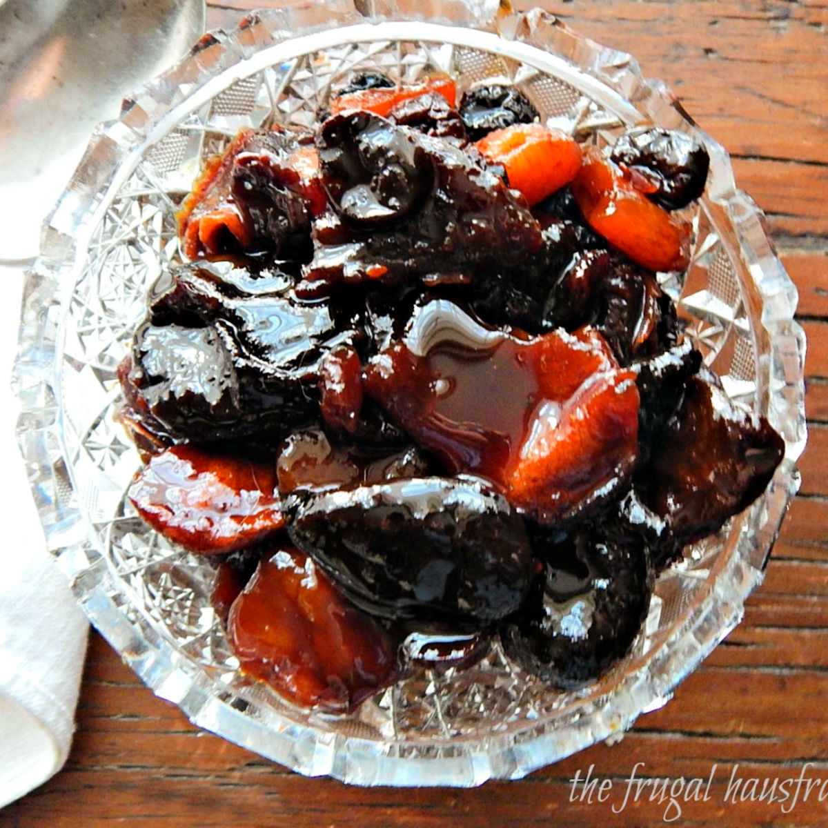 Compote Winter Fruits in Spiced Wine