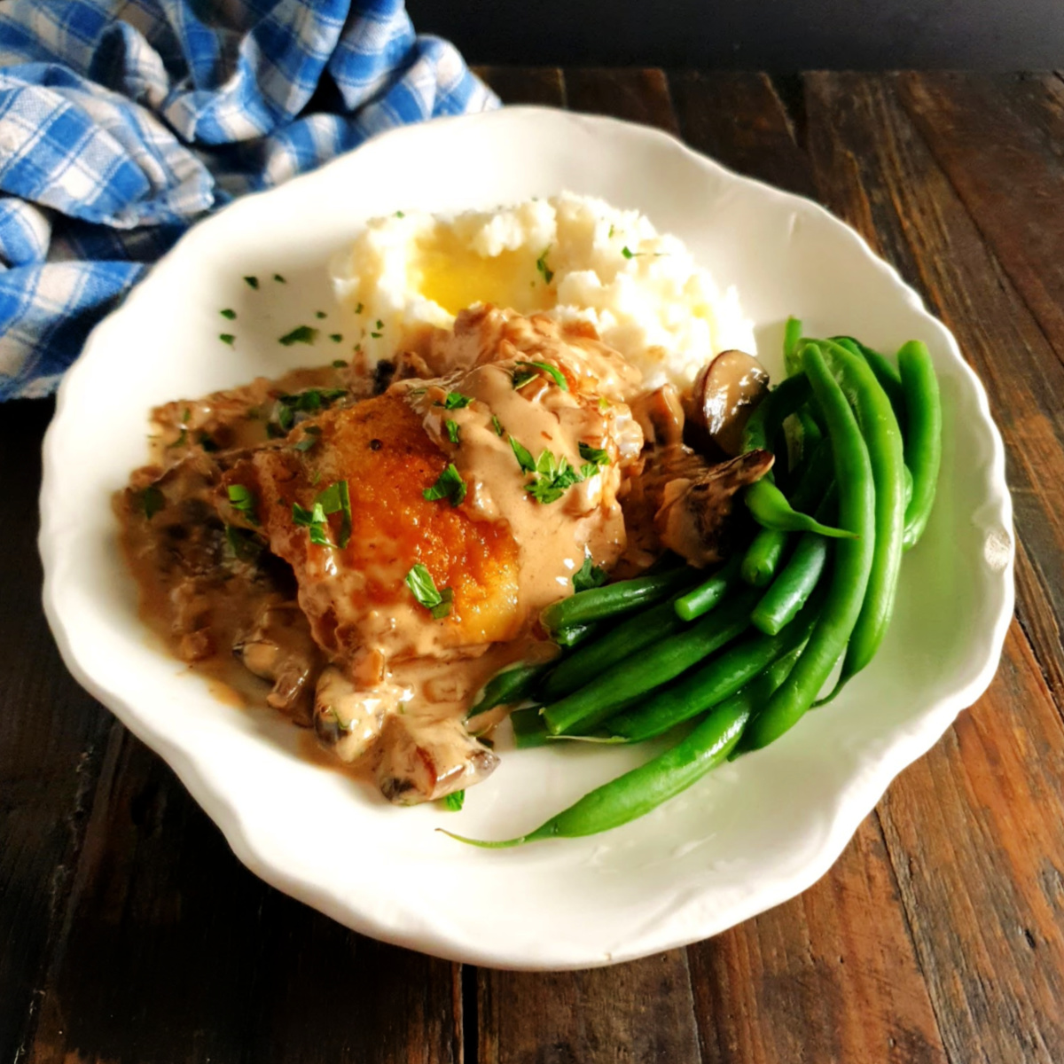 Coq au Riesling - Chicken with White Wine