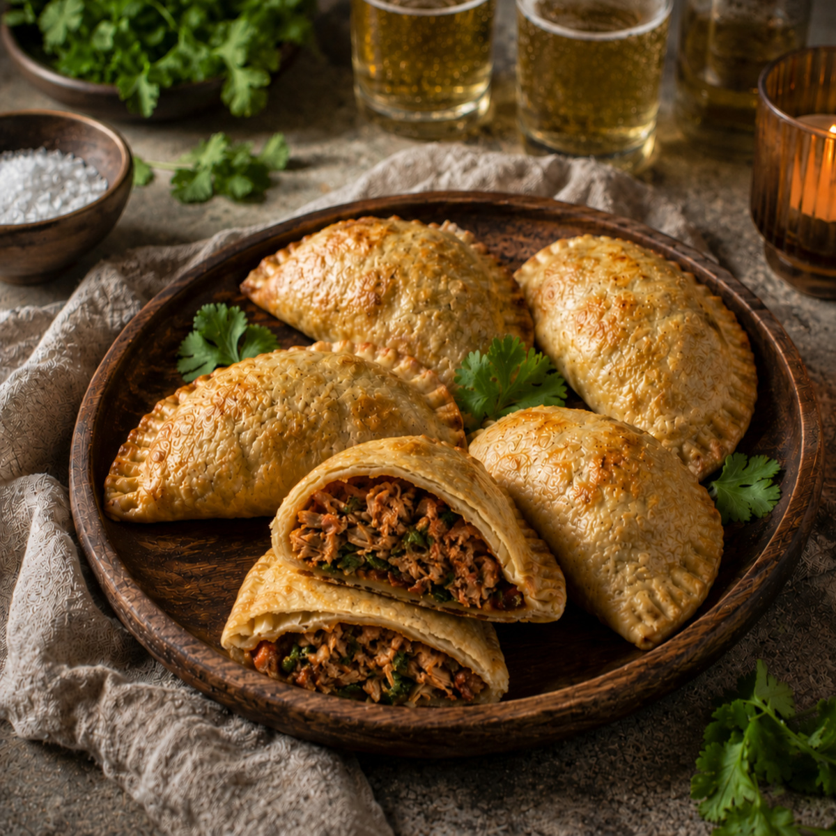 Chipotle Pulled Pork Empanadas