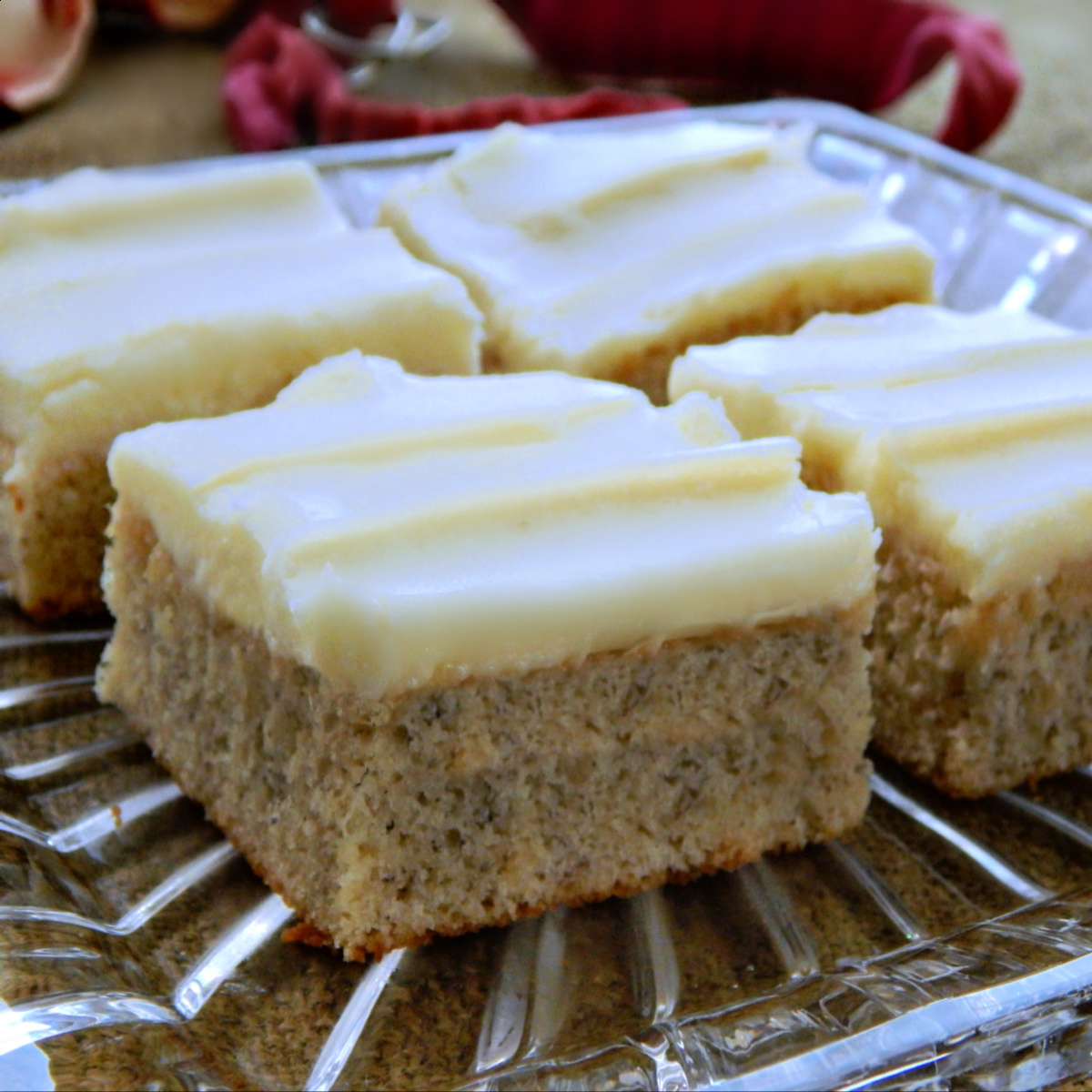 Banana Sheet Cake with Cream Cheese Frosting
