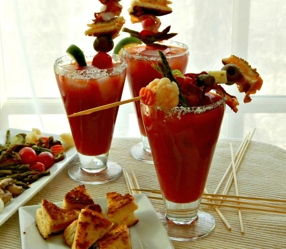 Bloody Mary Recipe Glass Set Of Two
