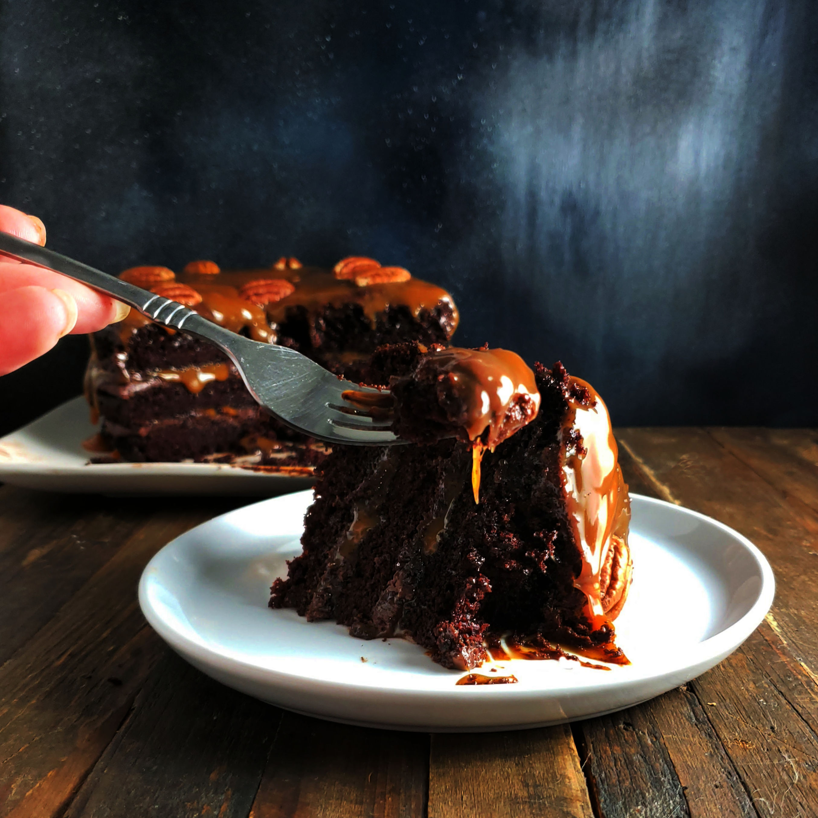 Cafe Lattes Mabels Turtle Cake