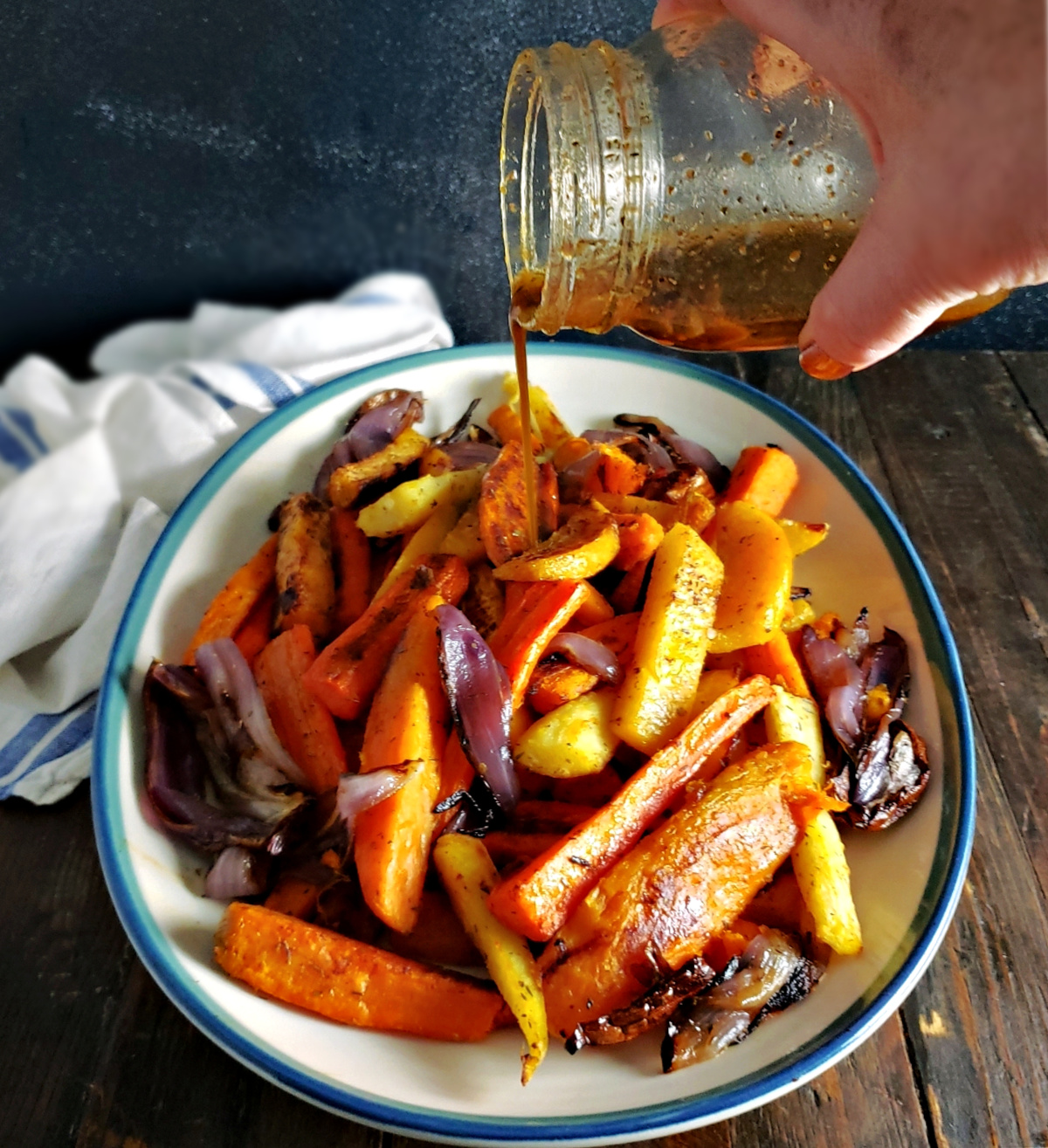 Oven Roasted Root Vegetables