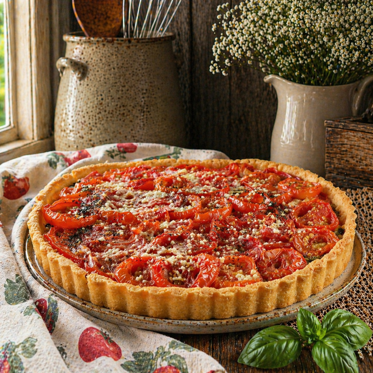 Garden Tomato Tart