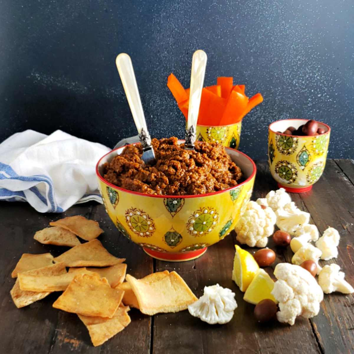 Red Lentil Dip With a Spanish Flair