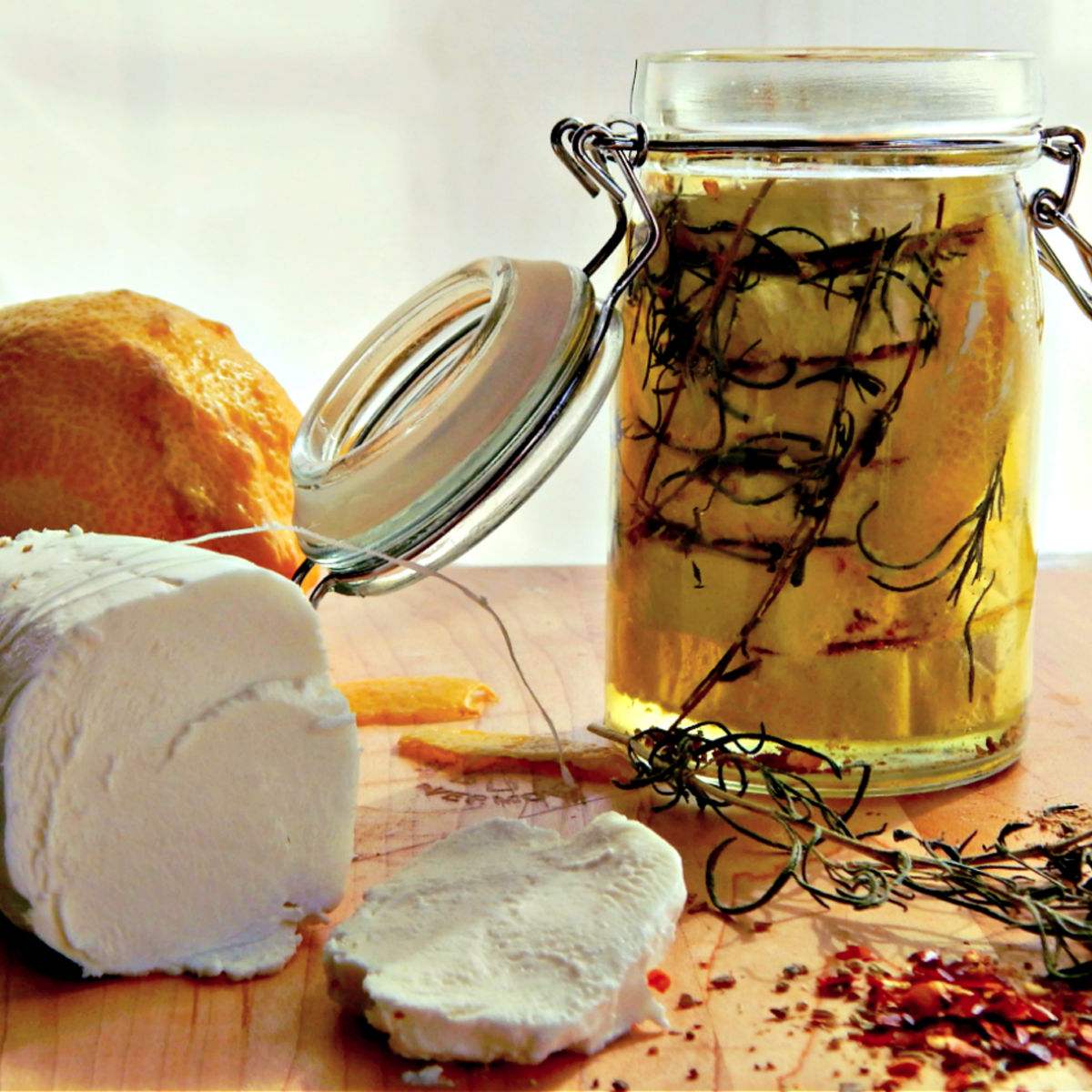 marinated goat cheese