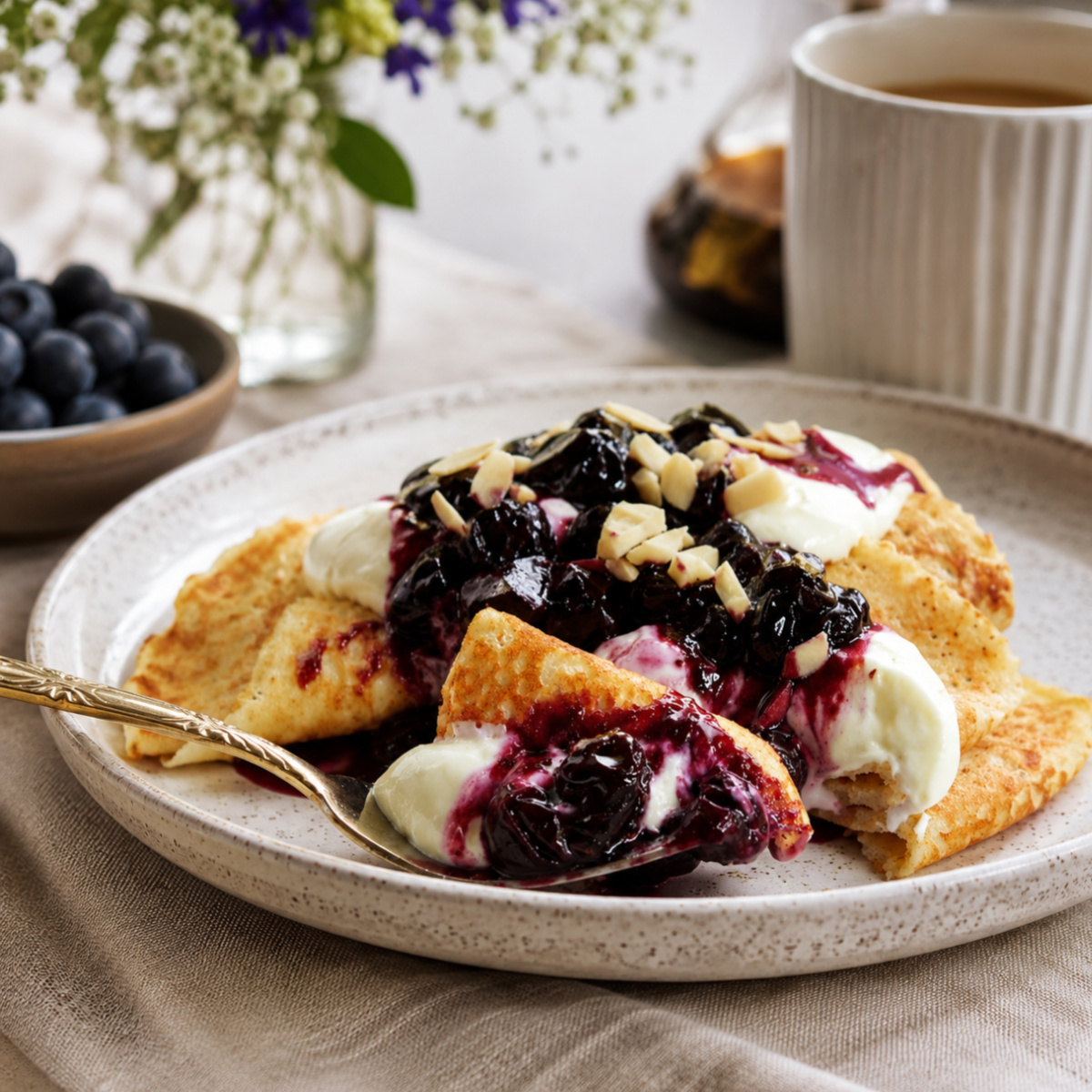 Swedish Pancakes Pannkakor