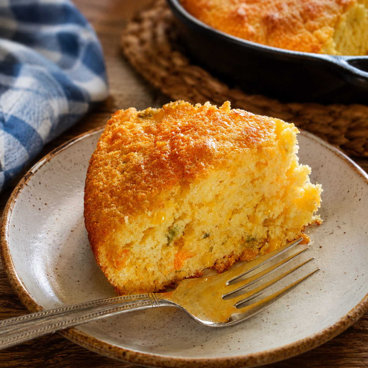 Jalapeno Cheddar Cornbread