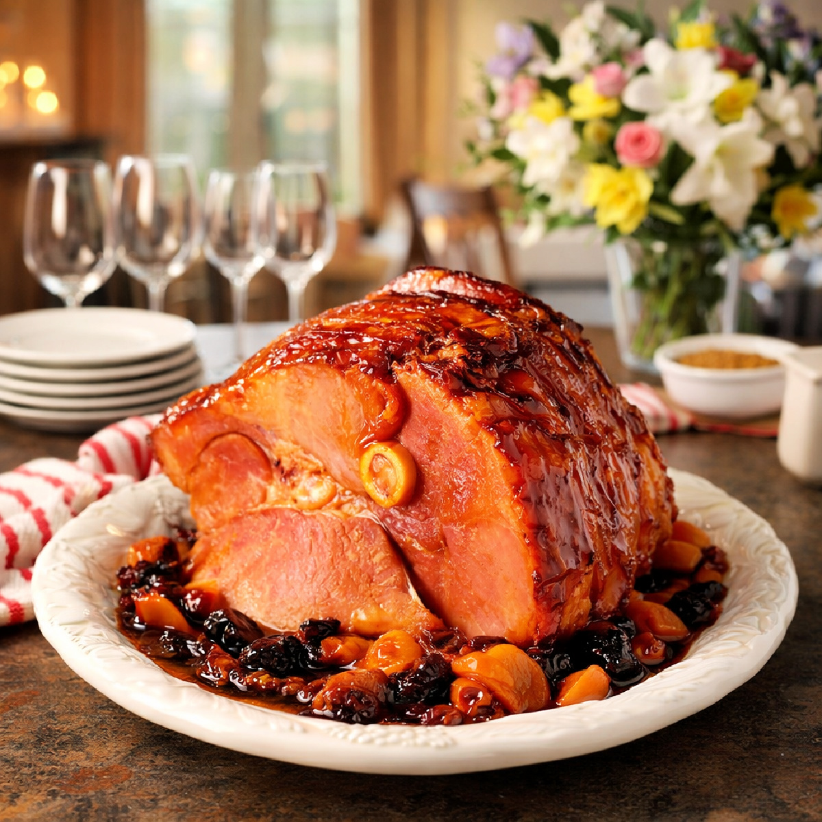 The Biltmore House Tawny Baked Ham
