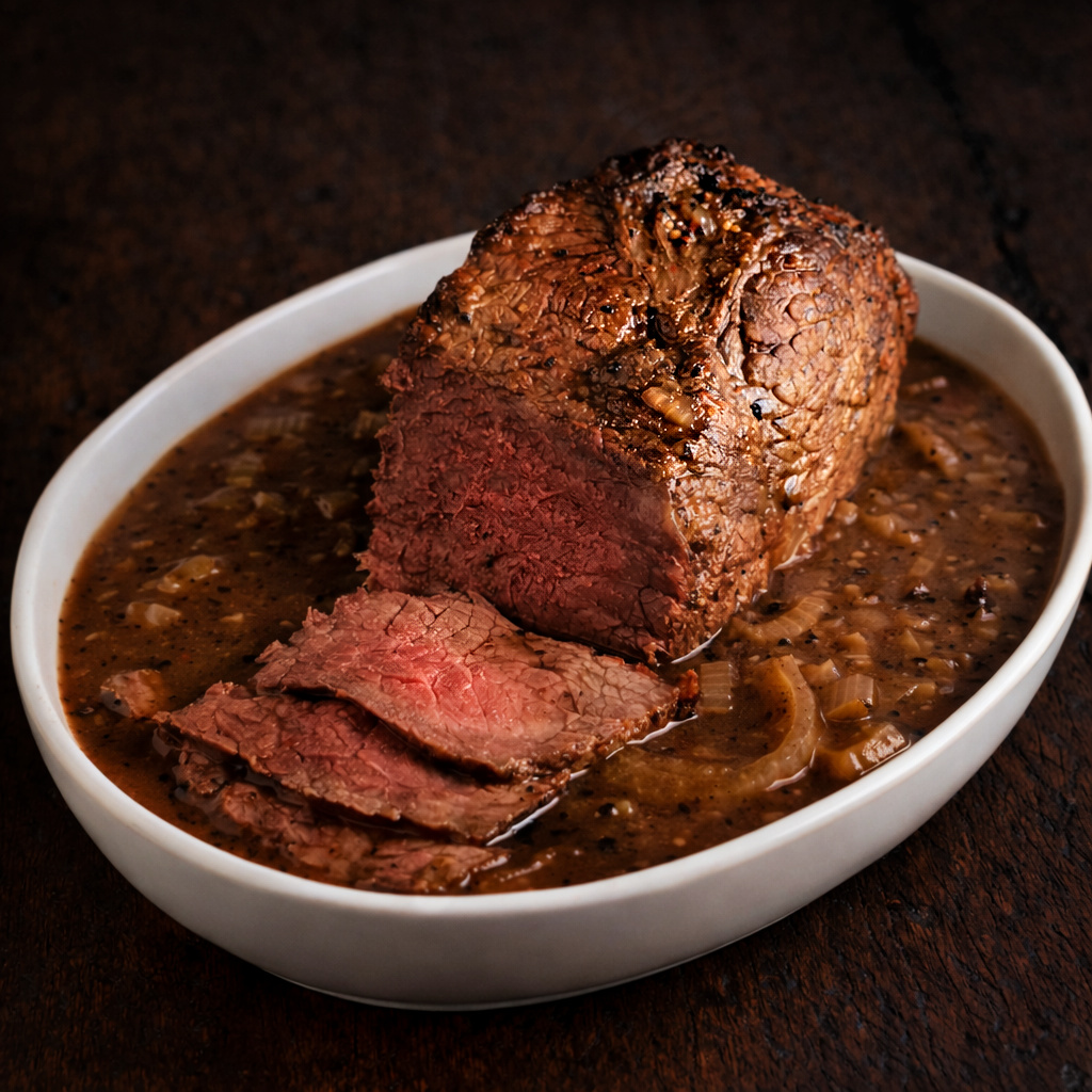 30 Minute (total time) Instant Pot Roast Medium Rare