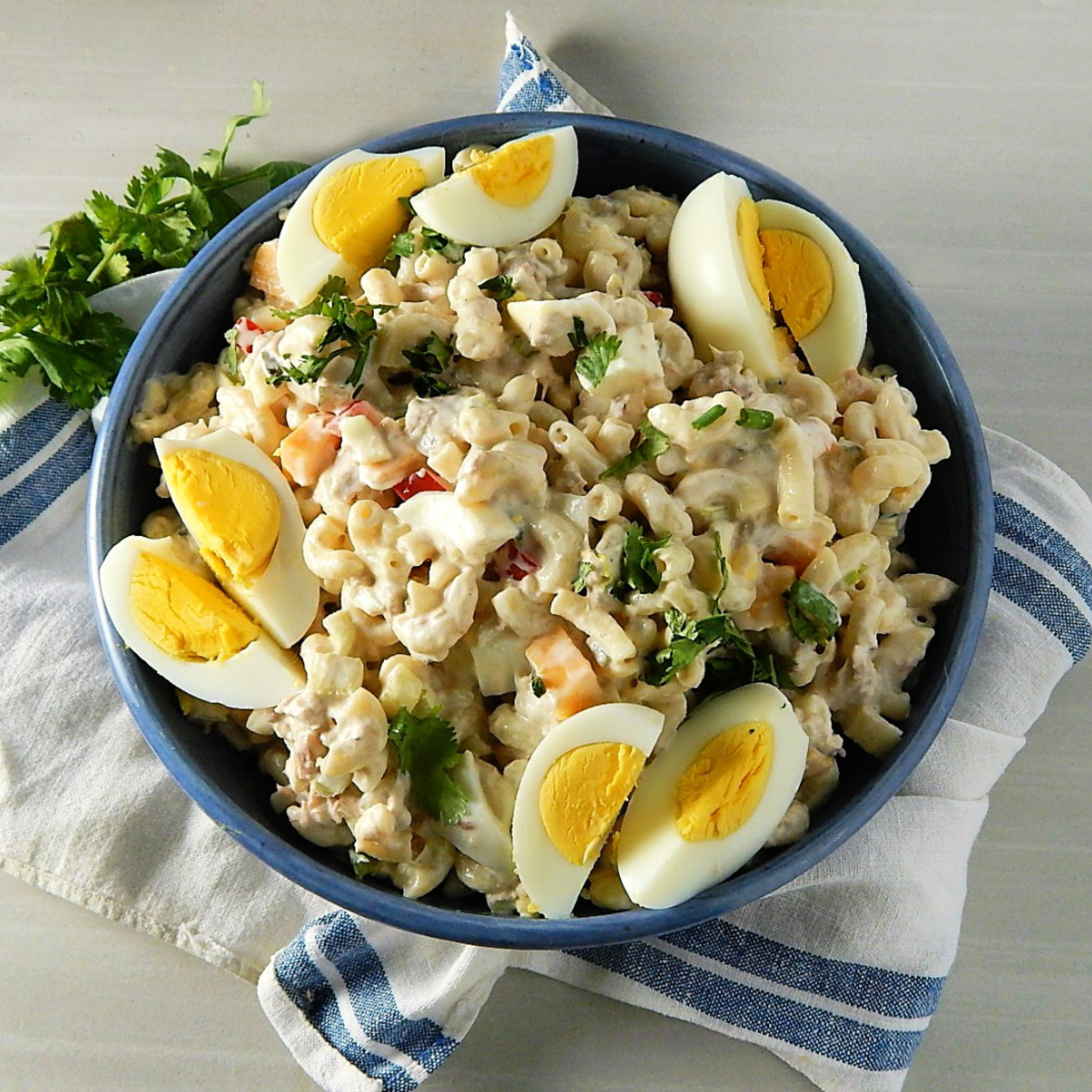 Old Fashioned Tuna Macaroni Salad
