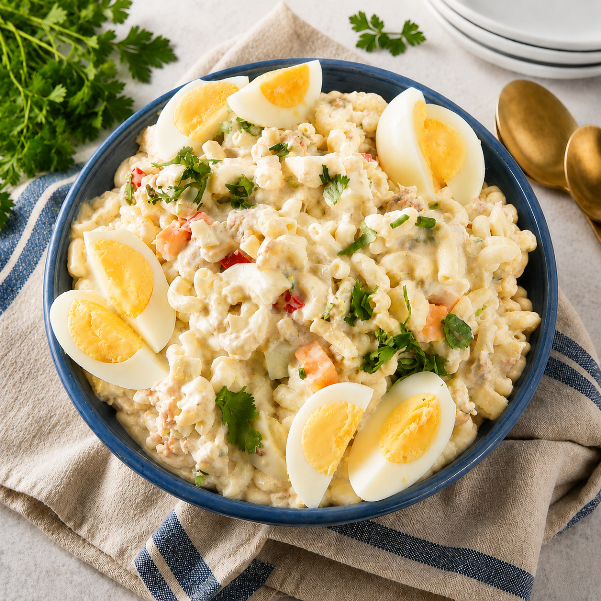 Old Fashioned Tuna Macaroni Salad
