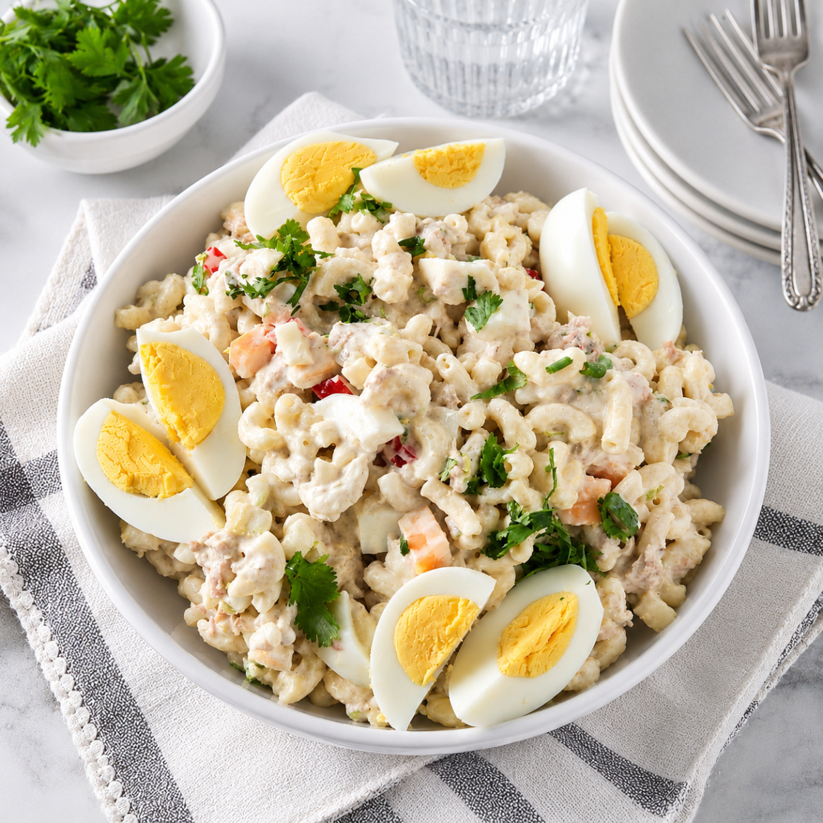 Old Fashioned Tuna Macaroni Salad
