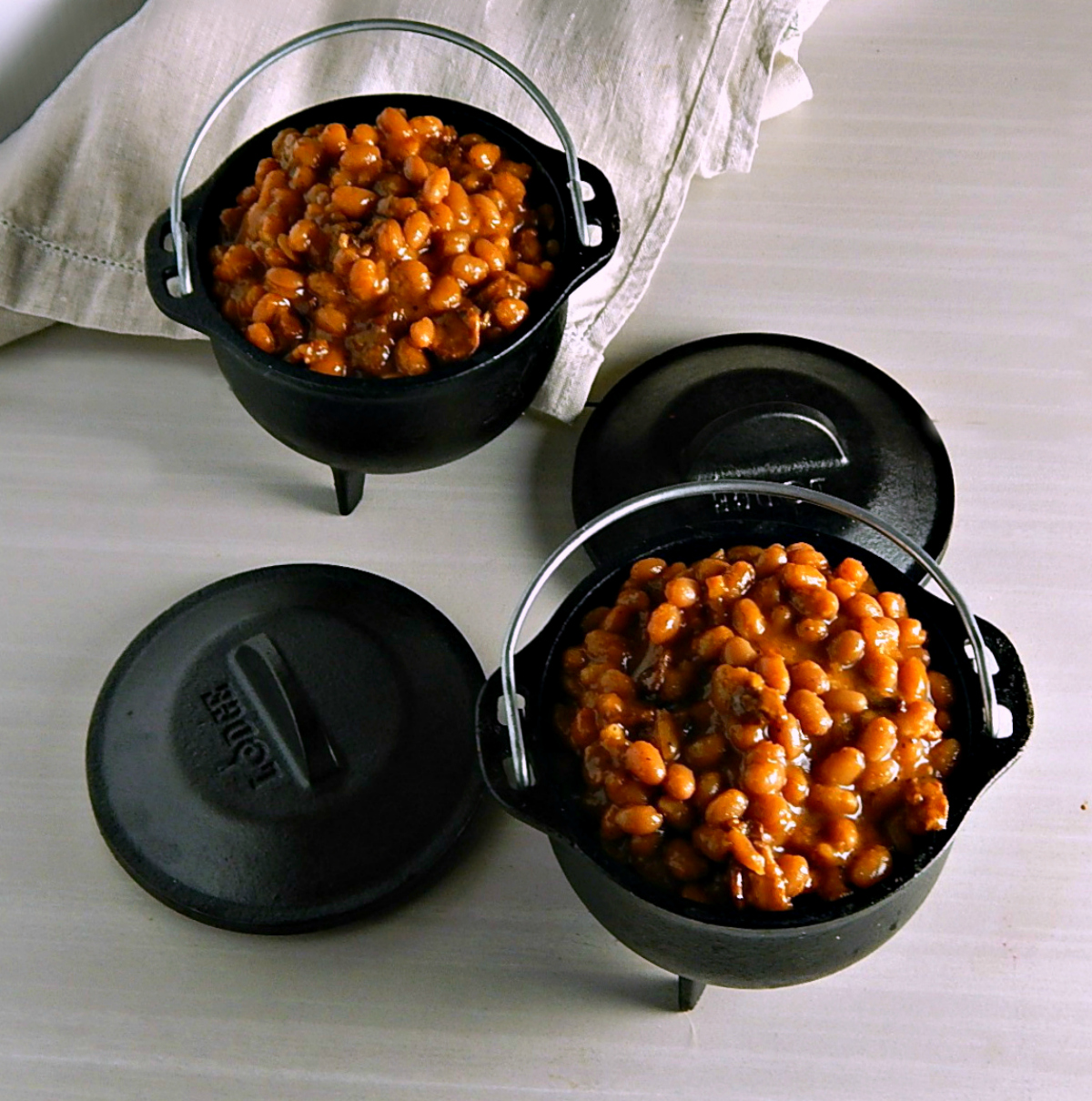From the Bull & the Finch, Cheers Boston Baked Beans Instant Pot or Not