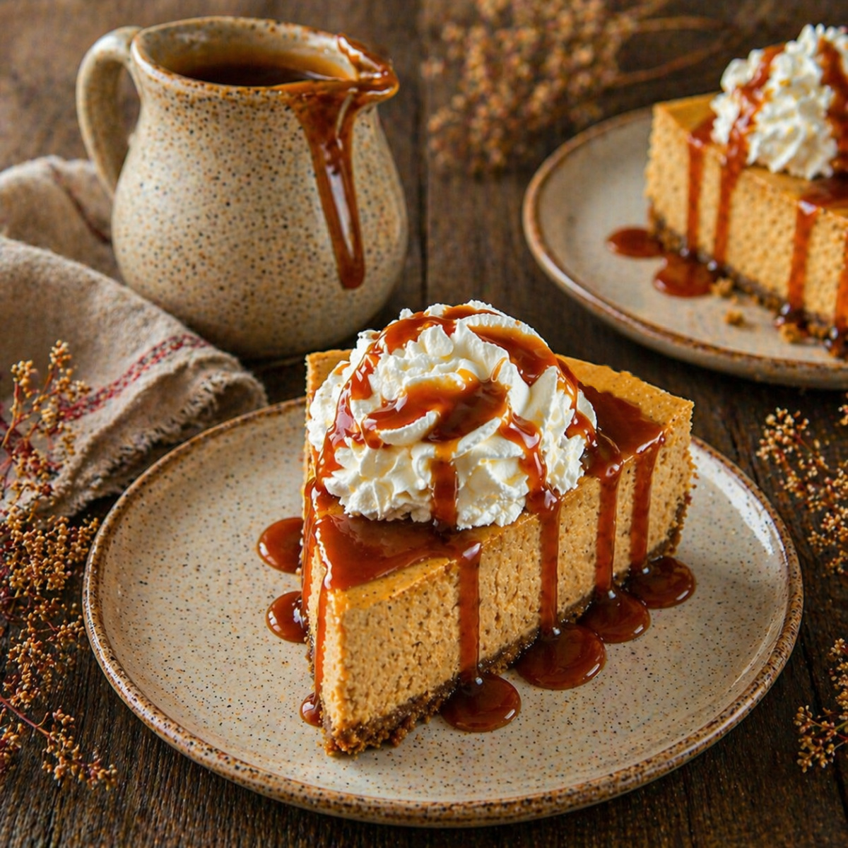 Martin Sheen's Pumpkin Cheesecake