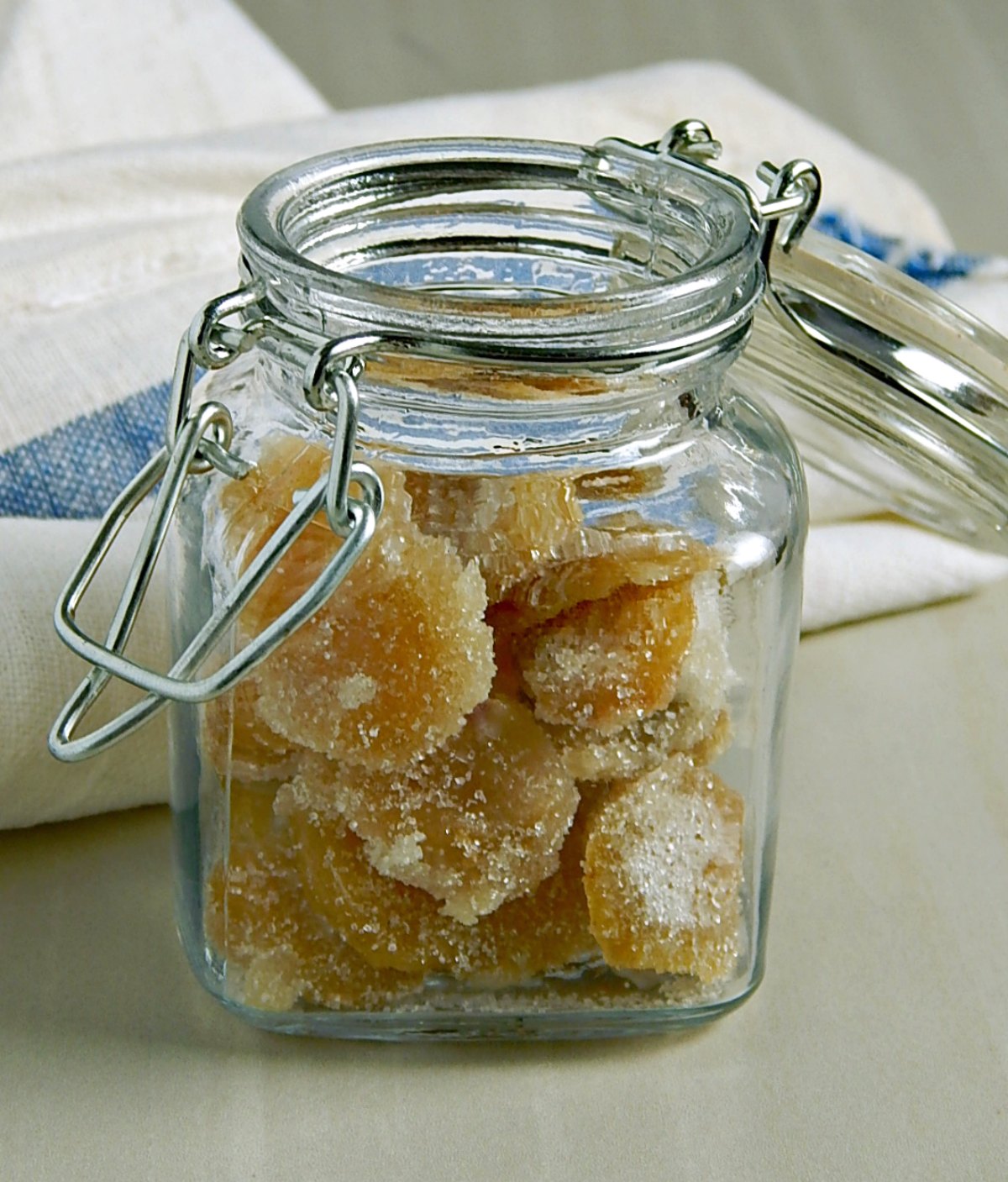 Homemade Crystallized Candied Ginger