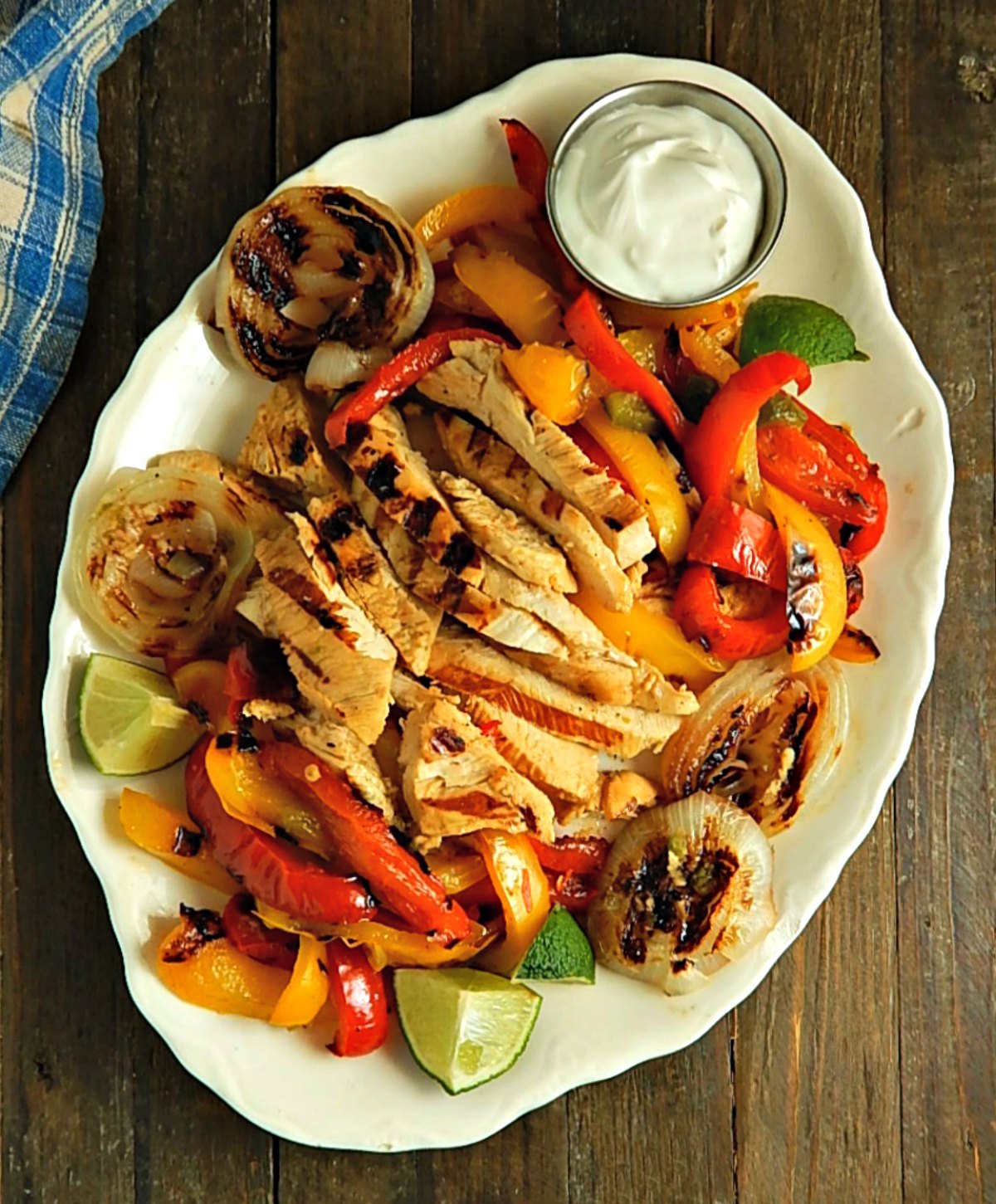 Classic Grilled Chicken Fajitas Frugal Hausfrau