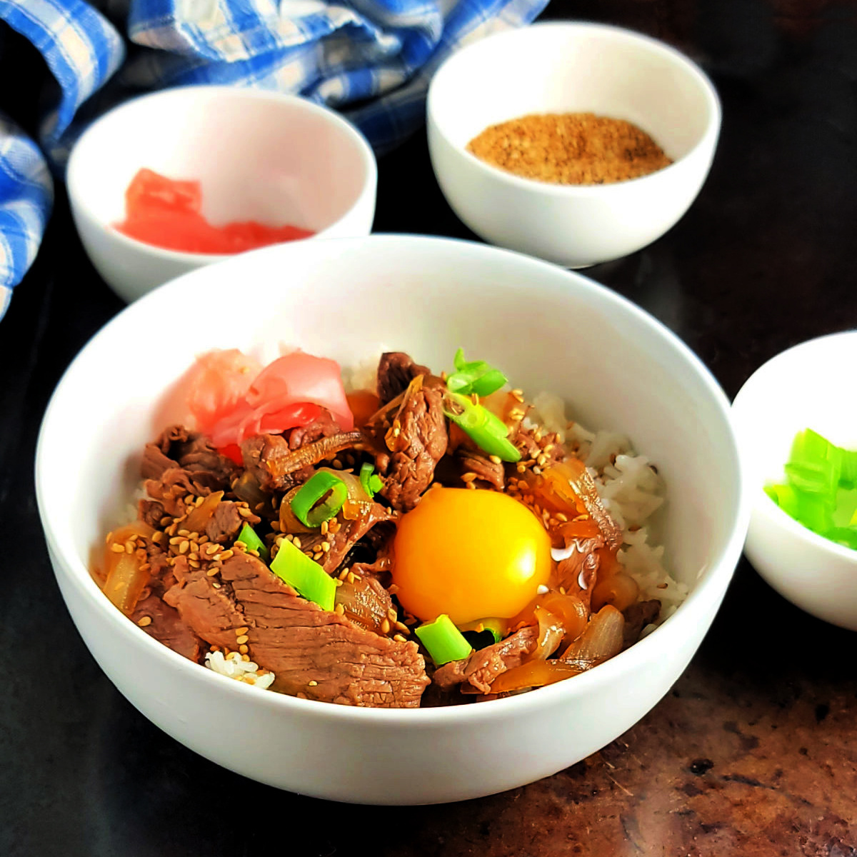 Gyudon Japanese Beef Bowls