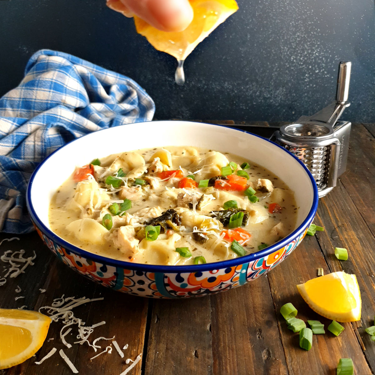 Creamy Tortellini Soup