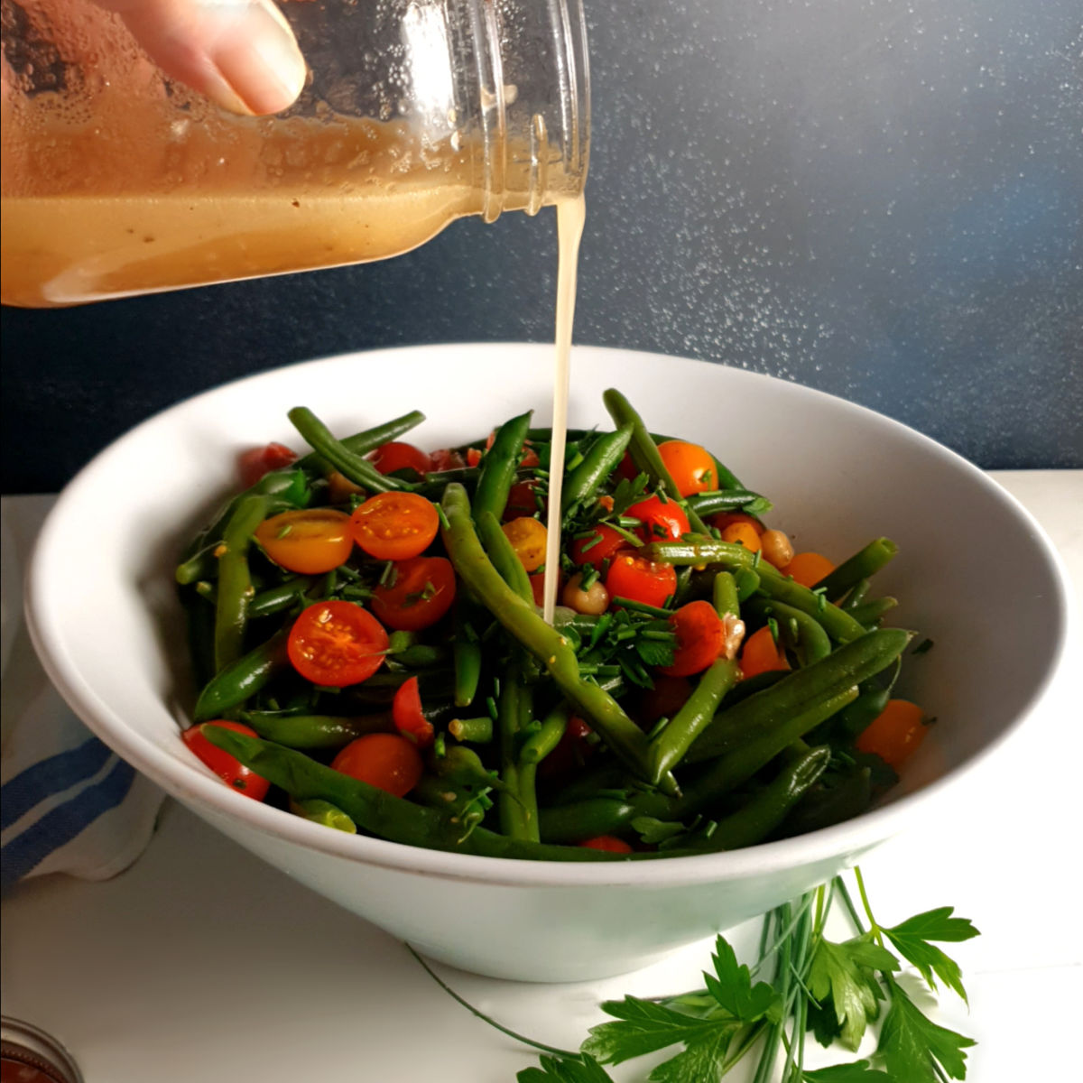 Green Bean Tomato Salad
