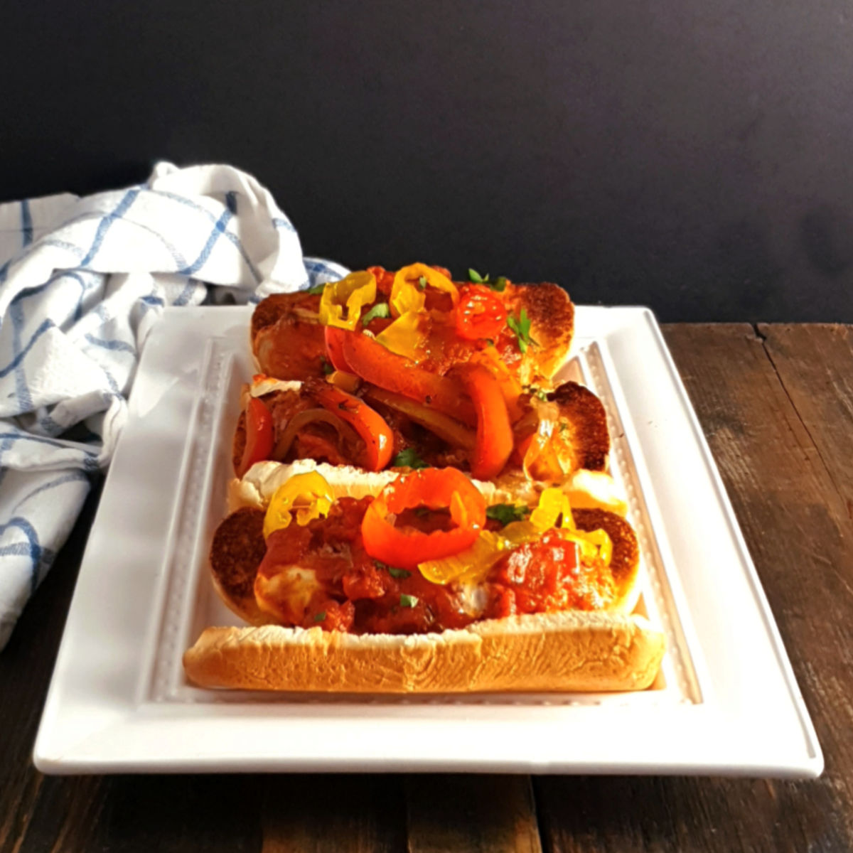 Cheese Stuffed Italian Sausages