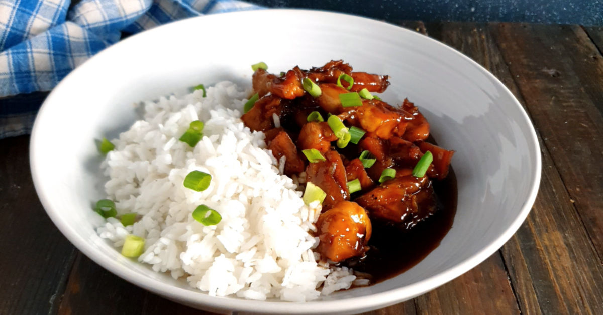 TikTok Bourbon Chicken - Frugal Hausfrau