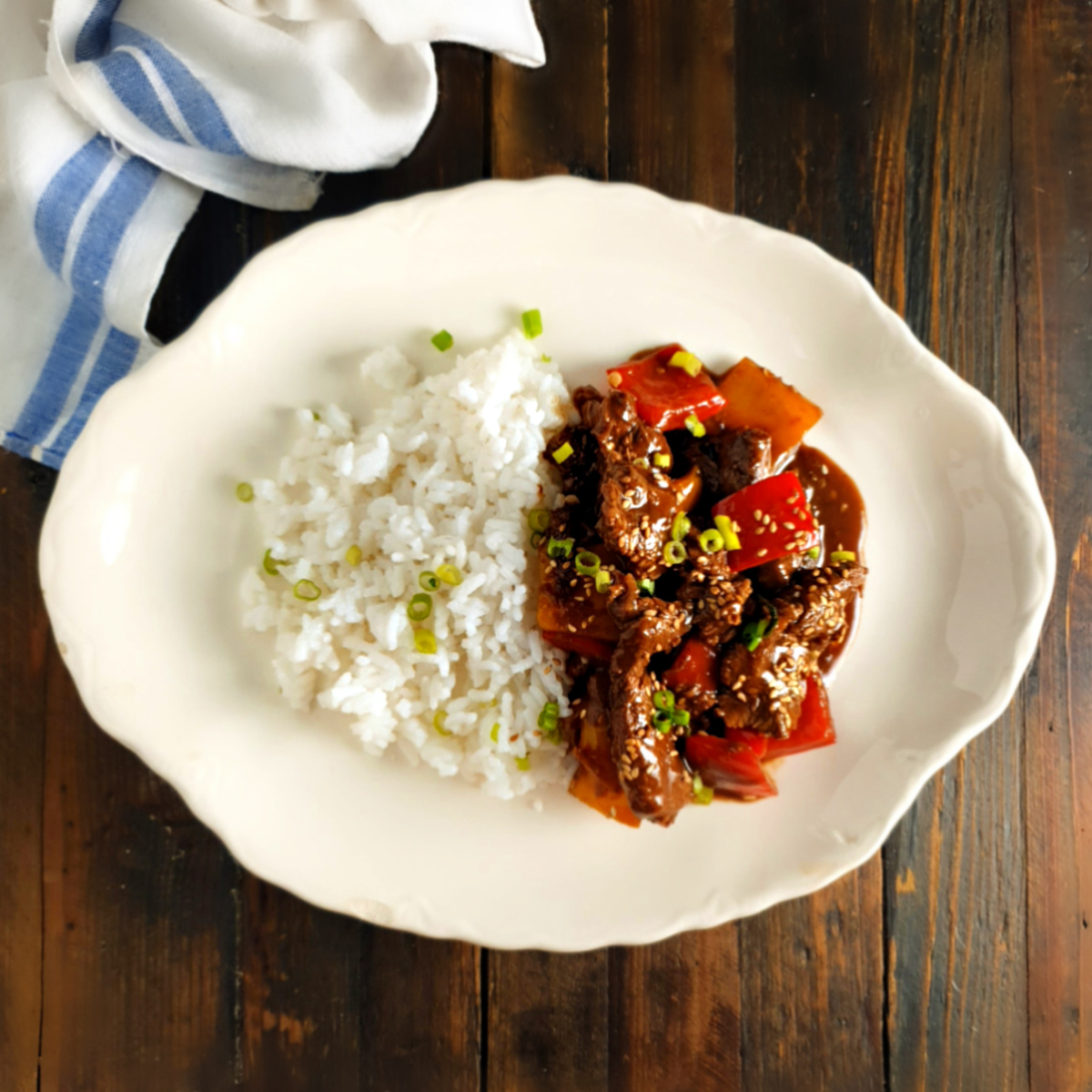 Sesame Beef Stir Fry