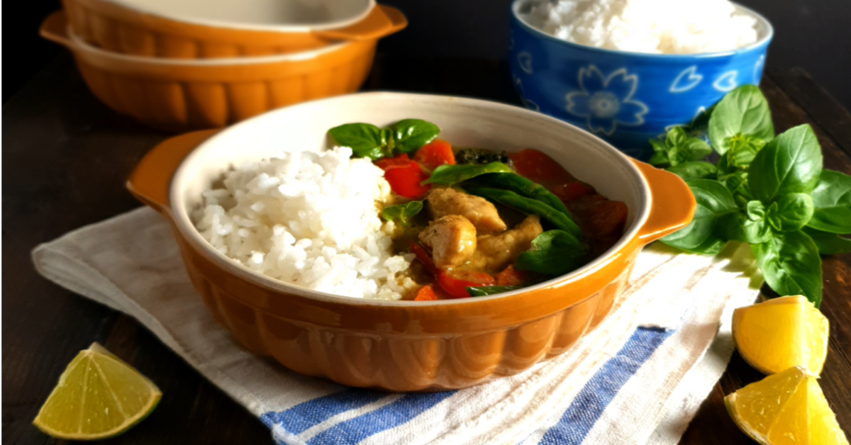 Thai Green Chicken Curry - Frugal Hausfrau