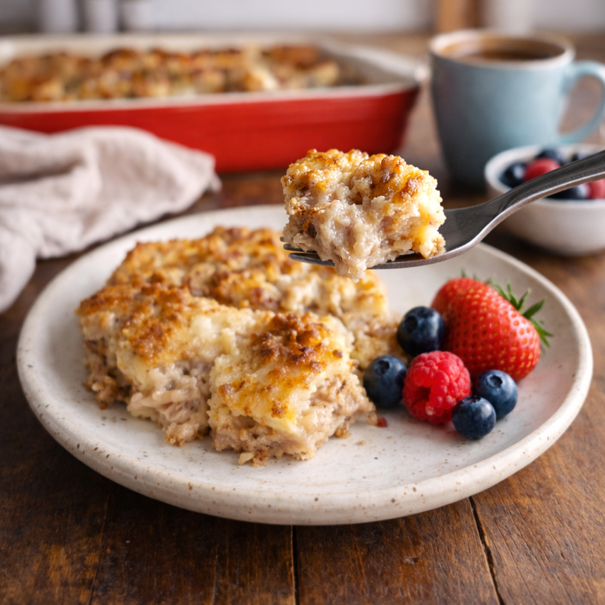 Biscuit and Gravy Casserole
